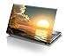 TaylorHe Skins - Cover skin protettiva per laptop da 15,6", con adesivo vinilico laminato effetto pelle con stampe colorate "Panorama tramonto", per Samsung, Asus, Acer e Toshiba, 38 cm