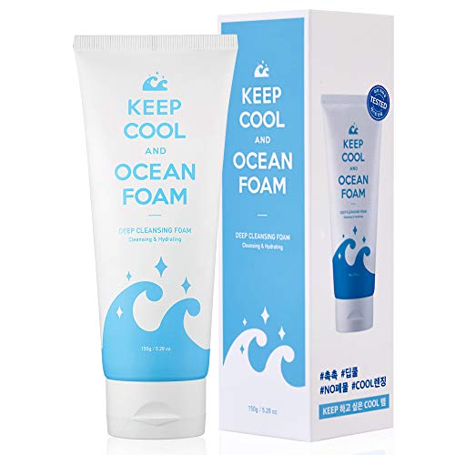 KEEP COOL Ocean Foam 150g / 5.29 oz. - Deep Cleansing Foam | Cleansing & Hydrating