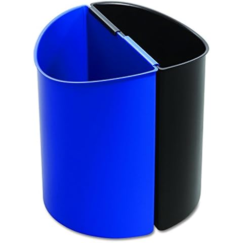 Safco Desk-Side Recycling Trash Can 9794BB Cover