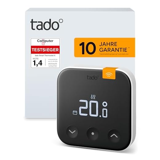 tado° Funk-Temperatursensor X, Zusatzprodukt für Smarte Heizkörperthermostate X, für optimale Heizkörpersteuerung, Energie und Kosten sparen, einfache DIY Installation, nicht kompatibel mit tado° V3+