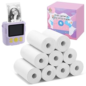 9 Rolls Kids Instant Camera Print R...