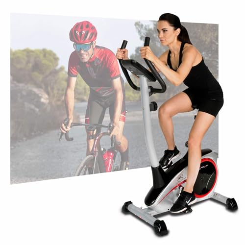 Christopeit Heimtrainer AL 1 Fahrrad Ergometer, leiser Hometrainer,...