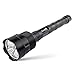 TrustFire Linterna LED 3T6 de 3800 lúmenes con 3 x CREE XM-L T6 LED y 5 modos para interior, exterior, noche y senderismo, funciona con 2 o 3 pilas 18650 (no incluidas).