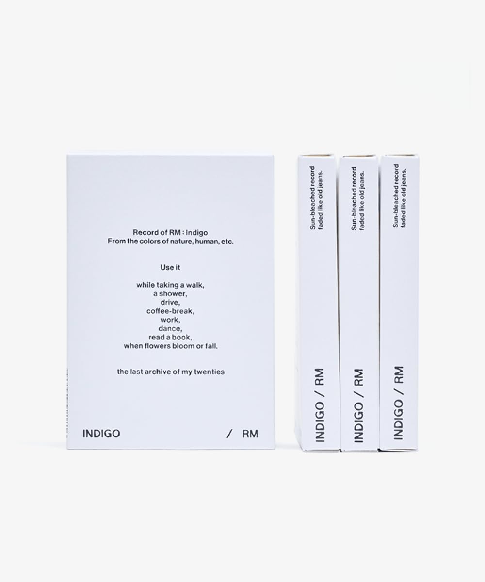 Big Hit Entertainment Indigo Rm Bts - [Postcard Edition] Weverse Albums Ver.