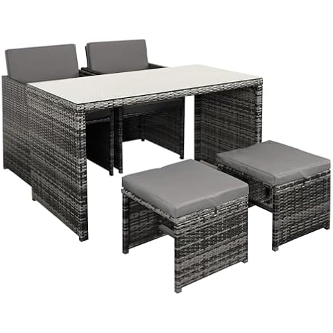 Panana Rattan Garden Furniture Set for Dining Cover