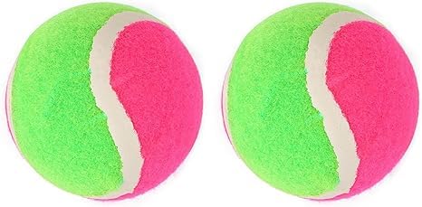 Theaque 2 Pcs Toss and Catch Ball Game Replacement Balls Catch Balls Set, 2.5 inches