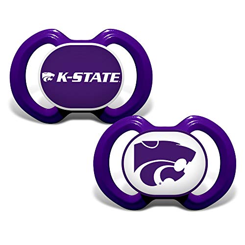 Image of Baby Fanatic Pacifier 2-Pack - NCAA Kansas State Wildcats - Officially Licensed League Gear
