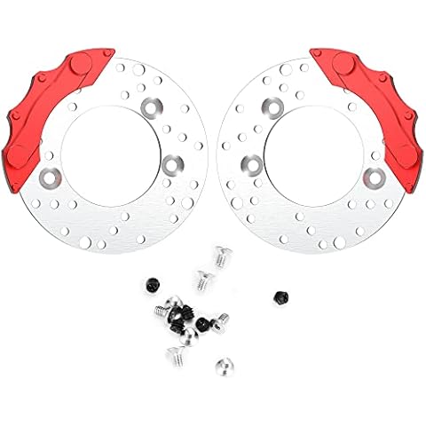 COOWOO Aluminum Brake Disc for TRX-4 RC Crawler Cars Cover