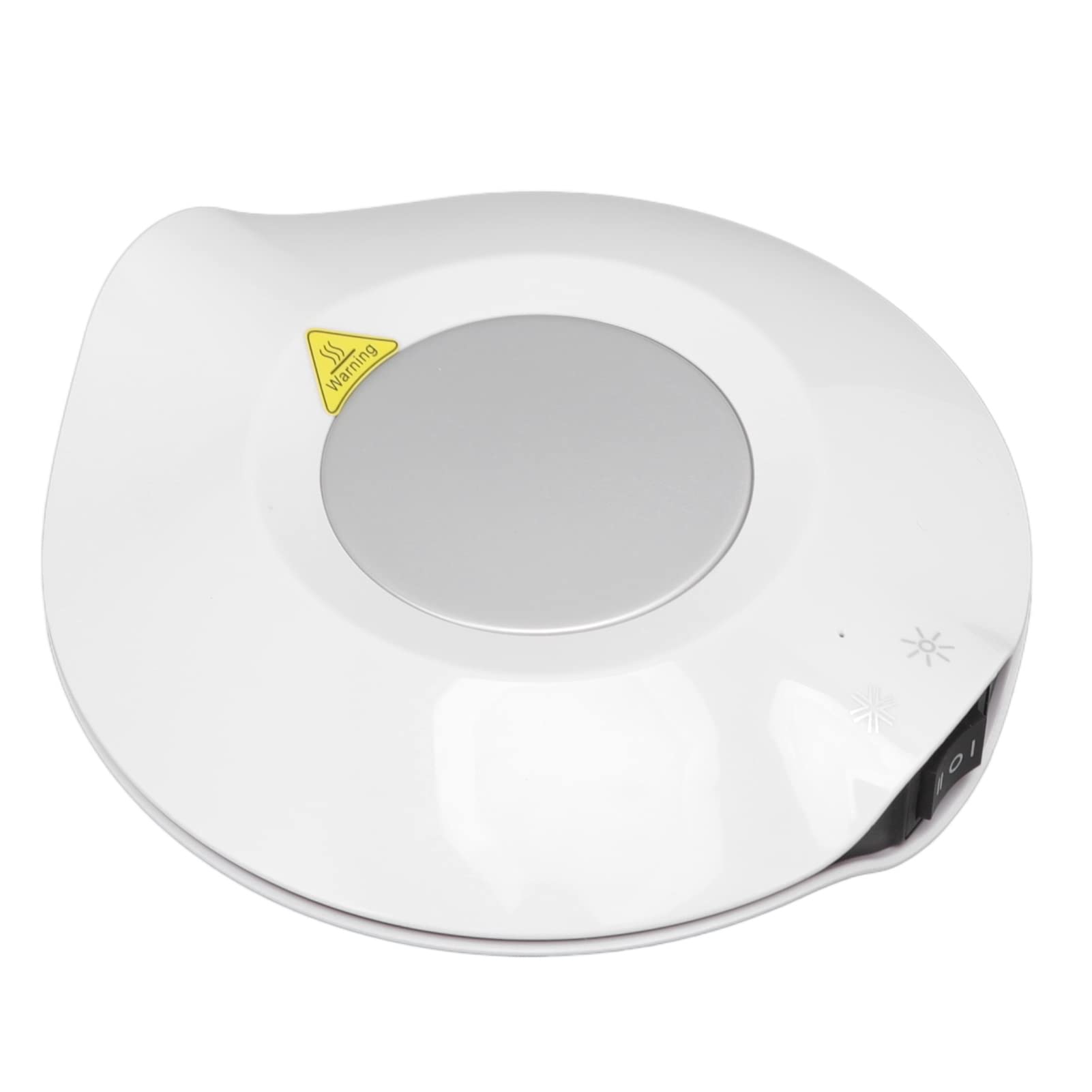 Calentadores de café Inteligentes Calentador de Tazas Calentador de Bebidas eléctrico Almohadilla térmica de refrigeración alimentada por USB para café té Taza de Leche ABS Blanco