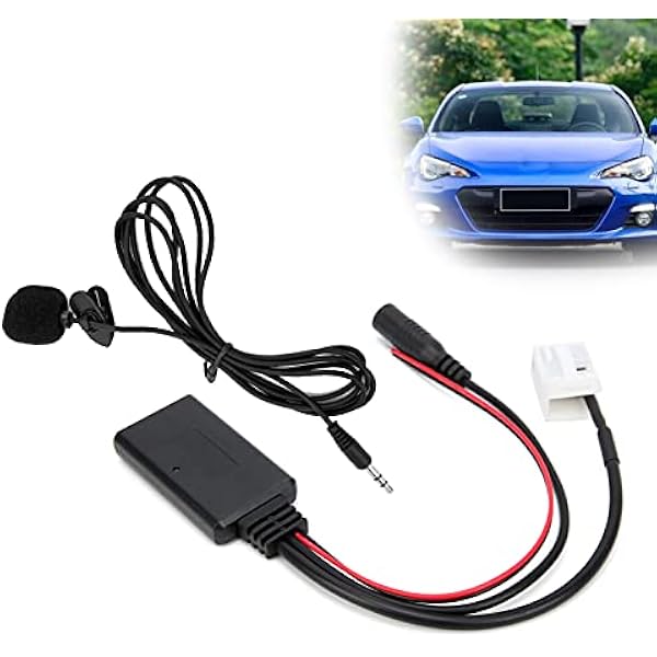 KIMISS Адаптер DC 12V AUX Bluetooth 5.0 для A-Class W169 B-Class W245 C-Class W203 GL X164 M-Class W164 - Беспроводной автомобильный кабель