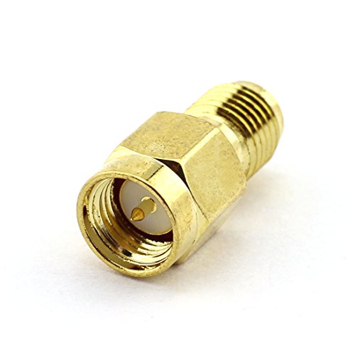 DGZZI 2-Pack RF Coaxial Adapter SMA Coax Jack Connector SMA Male to SMA Female