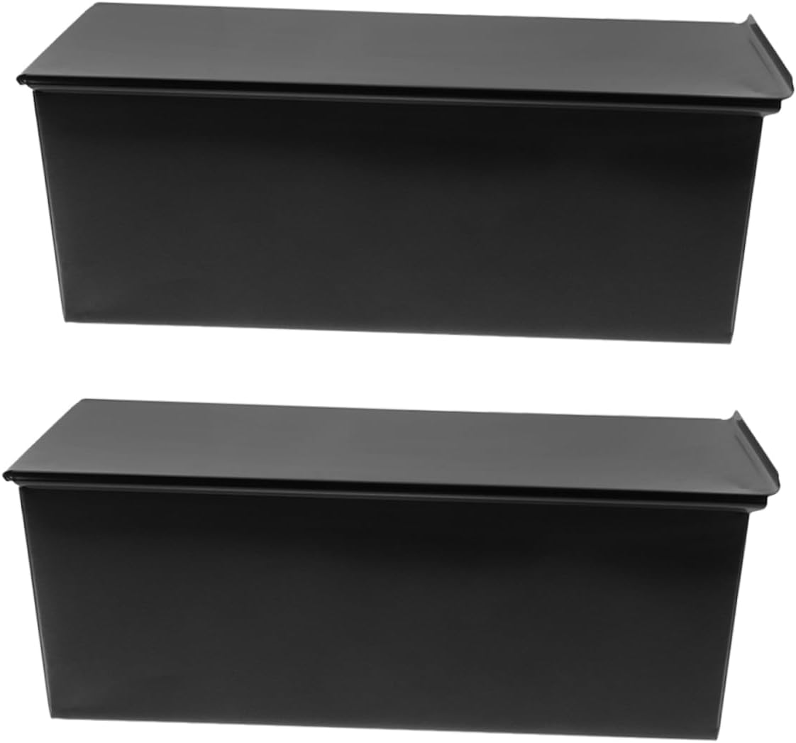 2pcs Versatile Bread Baking Toast Storage Mold Loaf Pan Non-stick Coating