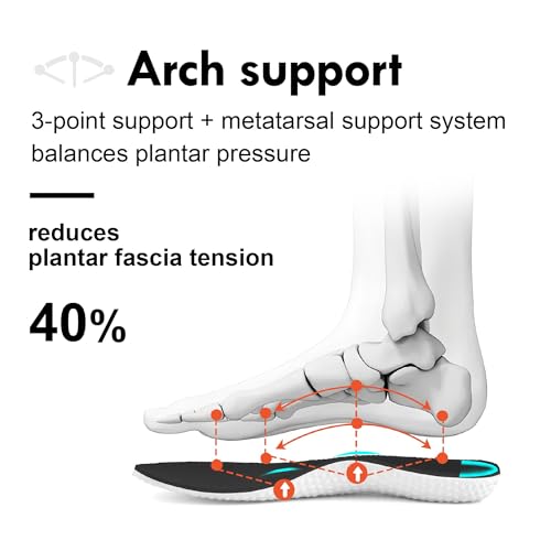 SITAILE Slip On Casual Dress Shoes Arch Support Comfortable Slip in Shoes for Men Hands Free Lightweight Breathable Lace Up Oxford Sneakers for Walking Business Tennis with Soft Sole3