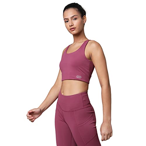Image of Silvertraq High Impact Action Bra with Clasp Tulip Wood