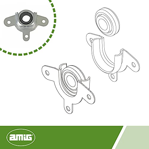 Amig - Zinc Steel Bracket and Bearing for Roller Shutters, Multicoloured - Image 4