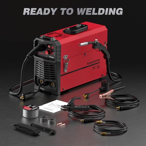 ARCCAPTAIN 160A MIG Welder 110V 220V 4 in 1 Welding Machine Gas MIG, Gasless MIG Flux Core Welder, Lift TIG, MMA Stick Welder, Welder Machine with Synergy for Beginner IGBT Inverter Portable Welder by ARCCAPTAIN - Image 7