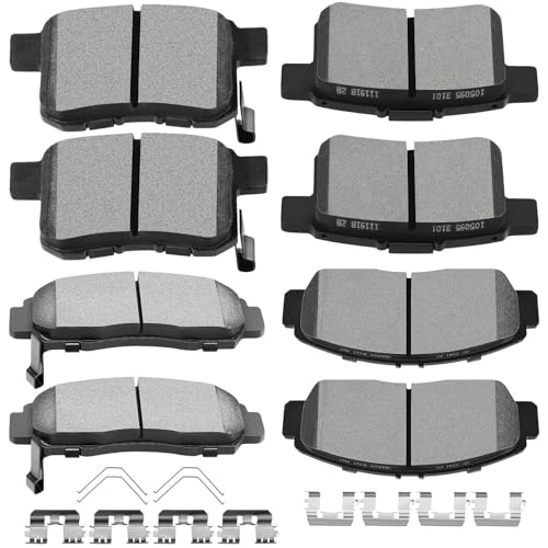 Image of SCITOO D1451 D787 Front Rear Brake Pads Sets Fit For Acura TSX 2009-2010,For Honda For Accord 2008-2011
