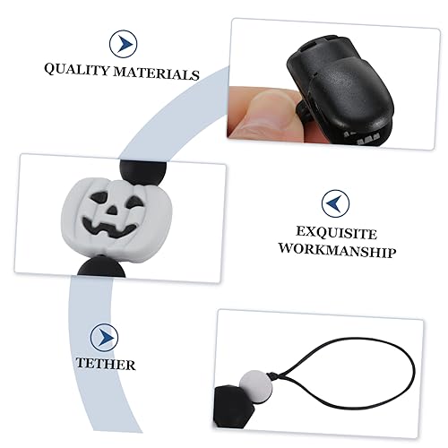 Toyvian 1Pc Corrente De Chupeta Bebê Chupeta Titular Clipe Festa De Halloween Chá De Bebê Favor Pres