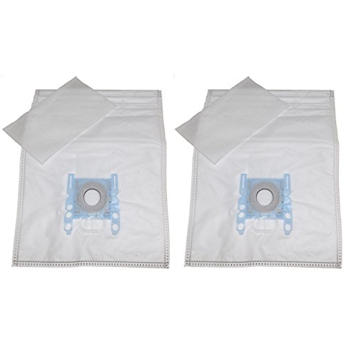 10x Microfibre Vacuum Cleaner Dust Bags Type G/D E F H Compatible with Bosch Bags Bosch Replacement Spare Part with Filters