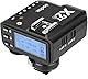 Godox X2T-F TTL Wireless Trigger Flash 2.4G 1 / 8000s HSS TTL Manueller Funktionsauslöser für FUJIFILM-Kameras mit sauberem Stoff