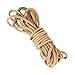 1 Roll 10mm Jute Rope, 10mm x 10m/32 Feet Heavy Duty Natural Brown Thick Jute String Twine Hemp Ropes for Garden Decking Arts and Crafts Bundling Decoration Cat Scratch Post String