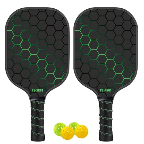 Kit Pickle Ball en fibre de verre haute résistance pour des frappes précises sans vibration
