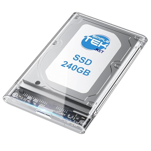 Trasferimenti Veloci USB 3.0: Connessione tramite cavo SATA → USB 3.0 Type-A per velocità fino a 5 Gbps, compatibile con PC, laptop e Compatibile con Mac.