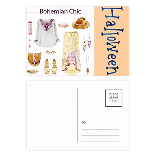 Cartes postales d'Halloween personnalisées pour éviter les mails froids