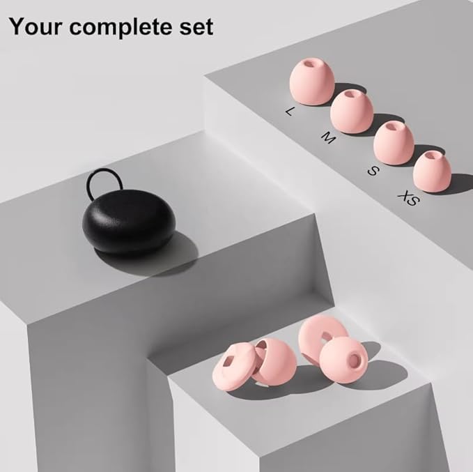 Image of Loop Earplugs For Noise Reduction High Fidelity Ear Protection For Concerts,Work,Noise Reduction,Studying,Musicians,Motorcycles,Relaxation (Pink,One Size)