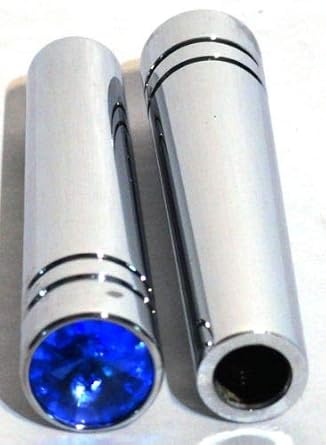 GG Grand General 92881 2-1/4 Inches Chrome Aluminum Switch Extension with Blue Crystal for Peterbilt