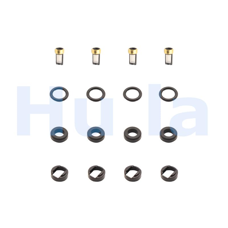 Fuel Injector Seal O-Ring Kit Seals Filters for Toyota and for Lexus 23250-0f010 - (Color: 20 Set)