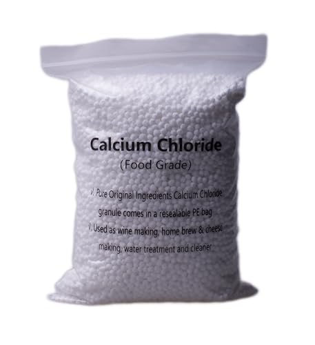 Calcium Chloride for Wine & Cheese Making Home Brew Pickle Vegetables Food Additive (2 Pounds)