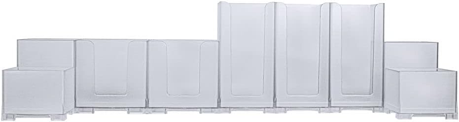 Rattleware Snap Bin Frosted Plastic Complete Café Kit - Perfect for Organizing Coffee Condiments - Ideal for a Clean, Professional Cafe Bar Counter