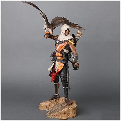 LELLAL Assassin's Creed Figure Anime Figures Bayek Static Decoration 25cm Statue Collection Anime Model Toy Home Decoration