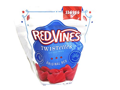 Red Vines Twistettes Bite Size Twists Original Red (2 Pack)