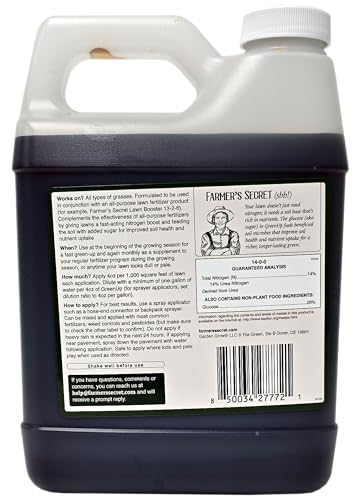 Fertilizante líquido Farmer's Secret Greenup 32oz miniatura 2