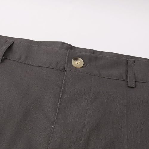 Men's Slim Fit Linen Blend Pants Summer Casual Breathable Relaxed Fit Beach Trousers3