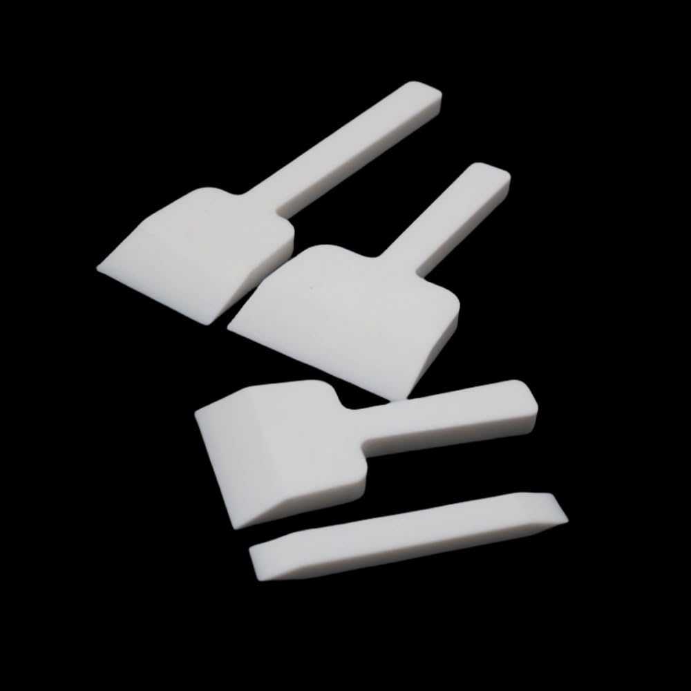 Raspador de PTFE - 1 raspador de PEFT for uso industrial y de laboratorio, resistente a altas temperaturas y a la erosión(60x200x10mm)