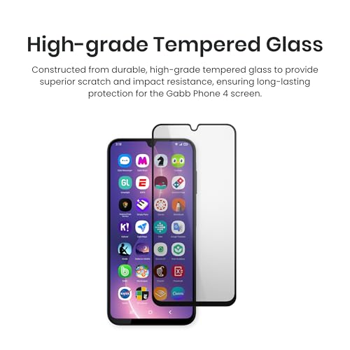 Verre ultra fin Gabb Phone 4 Pro protection écran anti-rayures