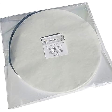 Silicone Coated 2 Inch Parchment Paper Rounds | Worthy Liners 1000 Sheets (White) Cover