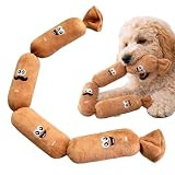 Générique Kauzubehör für Hunde, Beißfest, robust, Plüsch, Welpen, gepolstert, für Spielen, Training, Haus, Reisen, Auto, Outdoor, Katzen und Anima