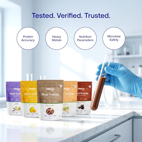 Image of Maiva Pro | Plant Protein Isolate - Classic Unflavoured - 250gm | 30g Protein, 6.5g BCAA | All Essential Amino Acids | Gut Friendly, Easy to Digest | Real Dates | Vegan, Dairy Free, No Preservatives