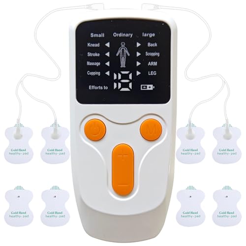 Perioden Simulator Wehen Simulator Reizstromgerät Periodensimulator Gegen Gerät Schmerztherapie Mit 2Verbindungskabel 1Ladegerät 8Elektrodenplatten 1Bedienungsanleitung Für Schmerzlinderu Muskelaufbau
