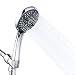 Srmvyd Handheld Shower Head High Pressure 5 Spray Setting Multi-functions Massage Spa 4.2’ Chrome Face Showerheads With Long Shower Hose 6.56 Feet easy to install. (chrome1)
