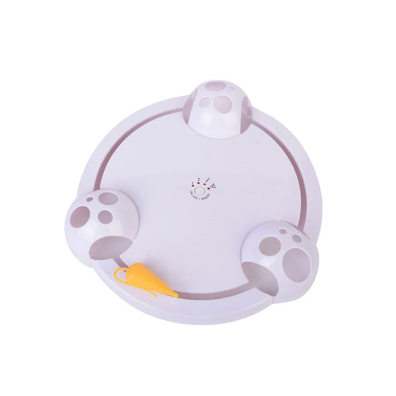 Mikikit 1pieza Juguete Eléctrico para Gatos Automático Varita Teaser Interactiva Juguete De Captura De Ratón para Estimulación y Diversión De Mascotas Casa