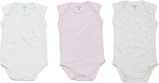 Habi Life Set Of 3 Pieces Of Flap Romper For Kids Size 9-12 Months - Multi Color HL-LGRMR-1003