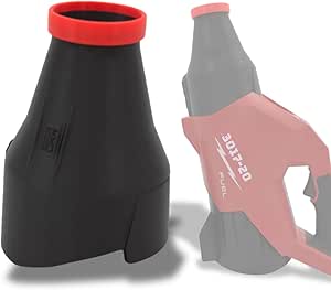 Short Nozzle – Compatible with Milwaukee 3017-20 M18 Blower – Compact PETG-CF Attachment for Detailing &amp; Snow – by MMD Studio