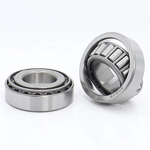 NOVOCE Rolamento 30205 25 x 52 x 15 mm Rolamentos de rolos cônicos 7205E 30205A 30205J2/Q