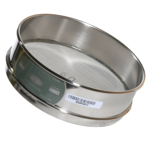 ADVANTECH - 60SS8F Advantech Stainless Steel Test Sieves, 8