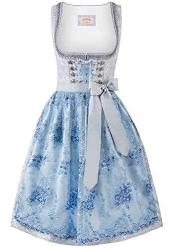 Preisvergleich Produktbild Stockerpoint Damen Annabelle Midi Midi Dirndl, hellblau, 42